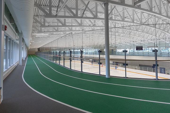 Ed Sackfield Arena - Running Track